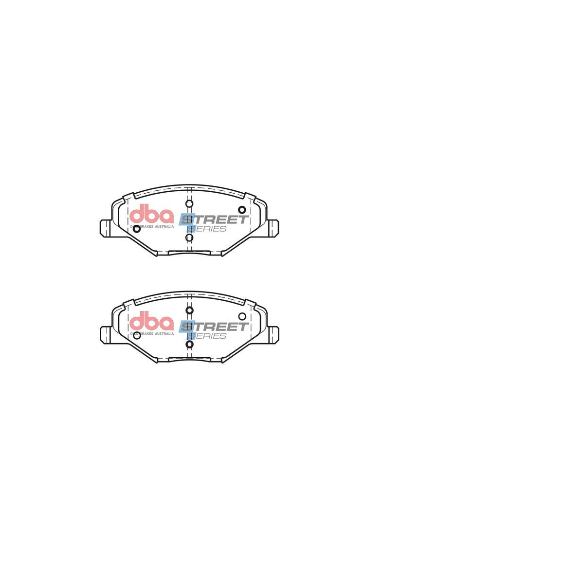 DBA Street Series Brake Pad Set DB15024SS