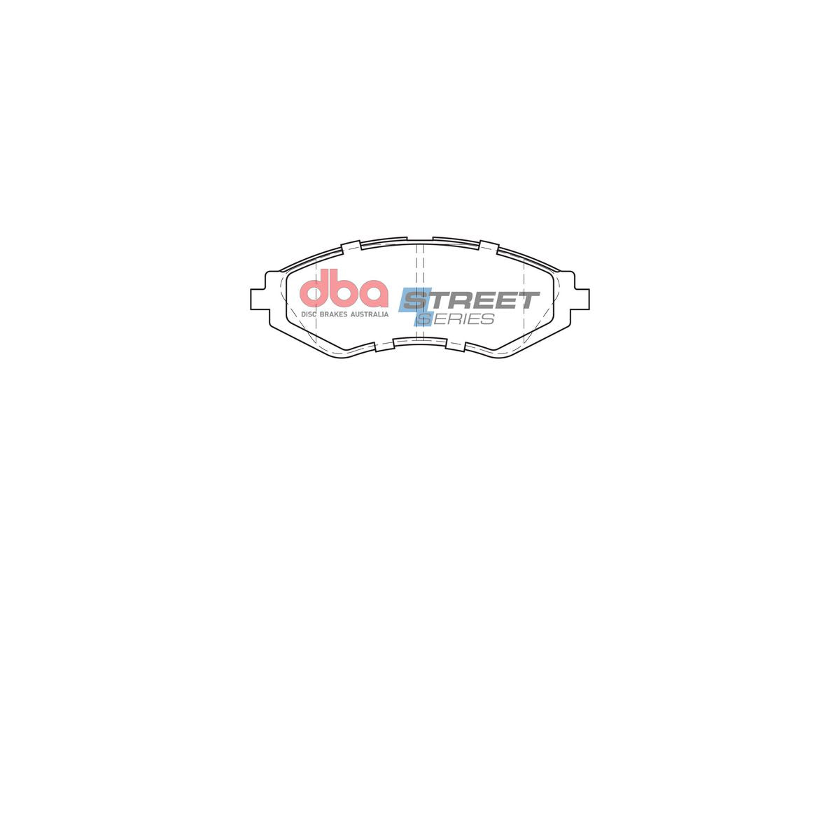 DBA Street Series Brake Pad Set Front DB1347SS