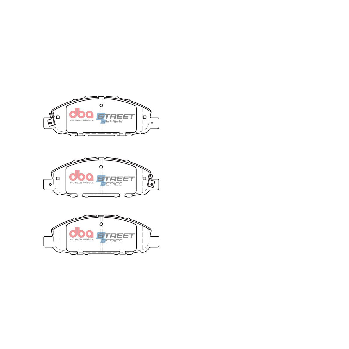 DBA Street Series Brake Pad Set Front DB1769SS