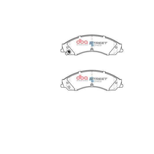 DBA Street Series Brake Pad Set Front DB1778SS