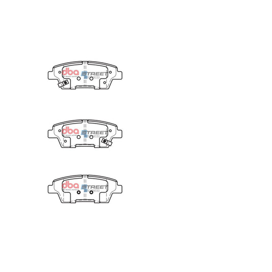 DBA Street Series Brake Pad Set DB15022SS