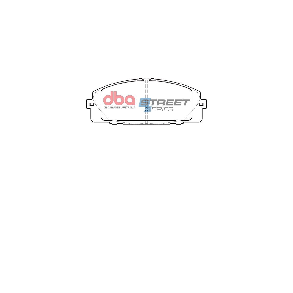 DBA Street Series Brake Pad Set Front DB1772SS