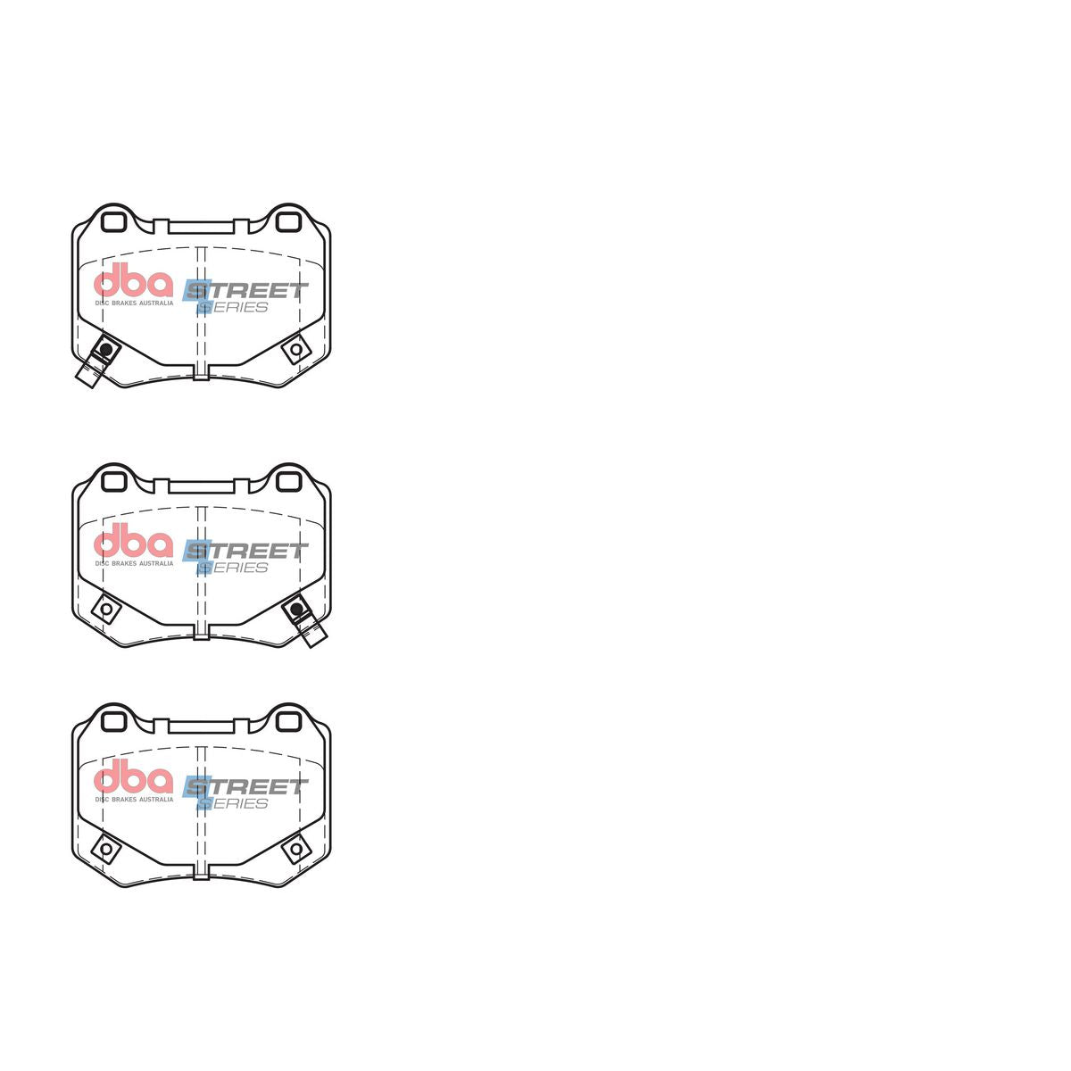 DBA Street Series Brake Pad Set DB15007SS