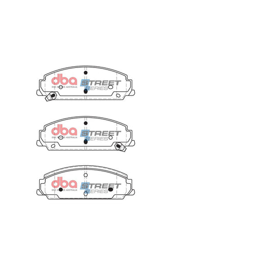 DBA Street Series Brake Pad Set Front DB1765SS