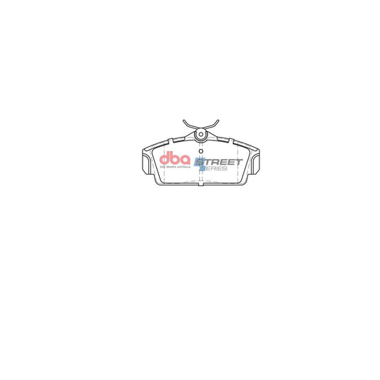 DBA Street Series Brake Pad Set Front DB1761SS