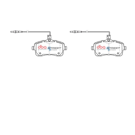 DBA Street Series Brake Pad Set Front DB2025SS