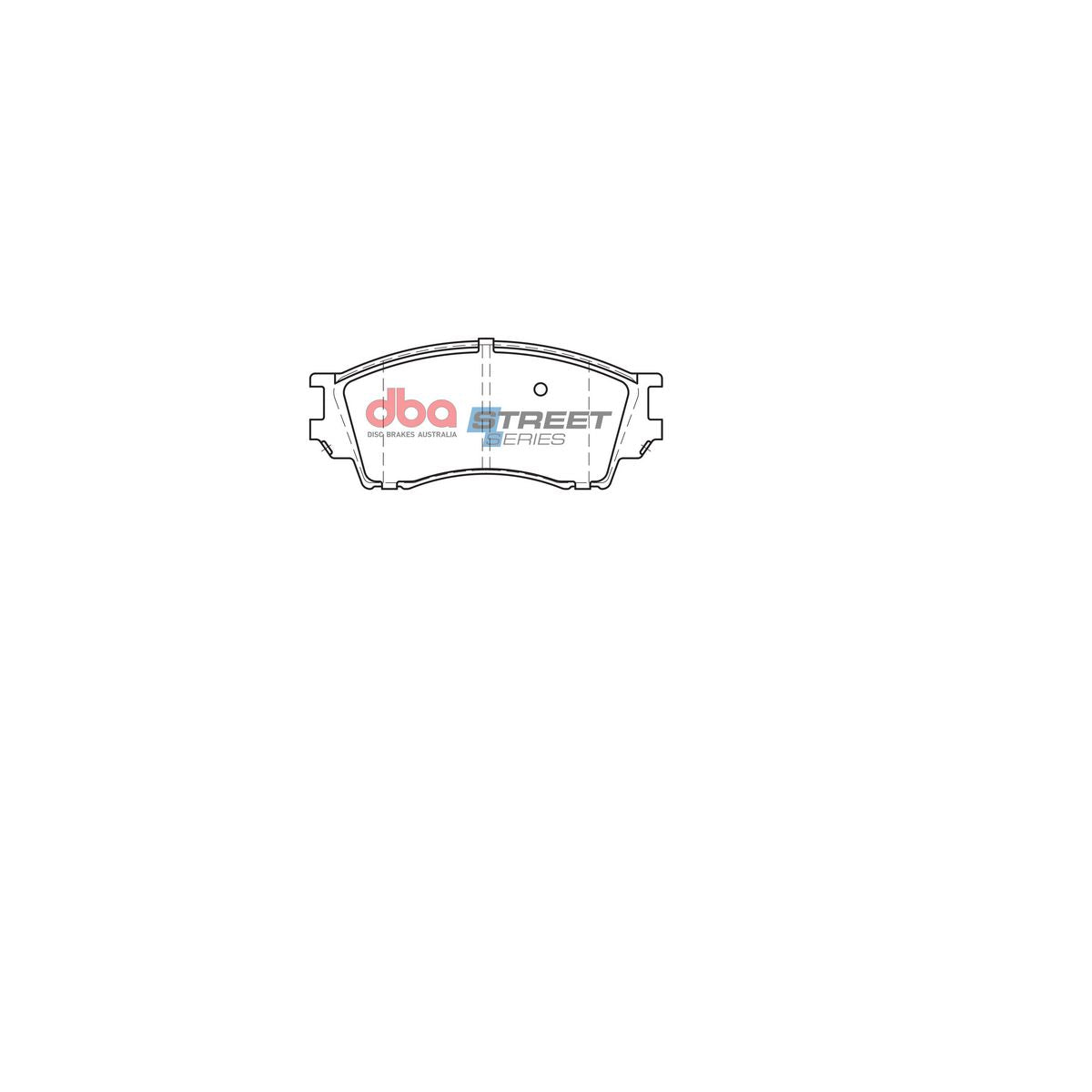 DBA Street Series Brake Pad Set Front DB1326SS