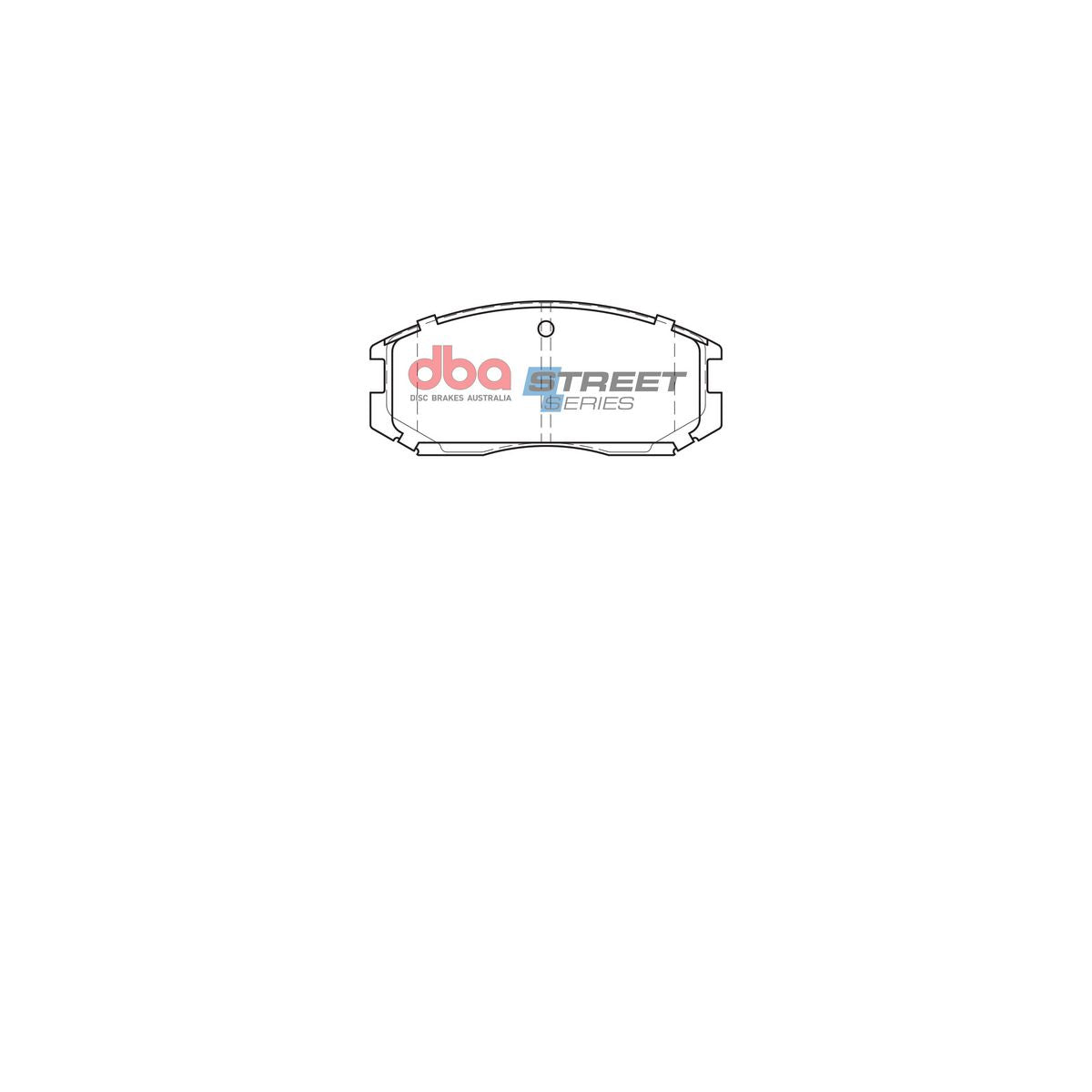 DBA Street Series Brake Pad Set Front DB1277SS