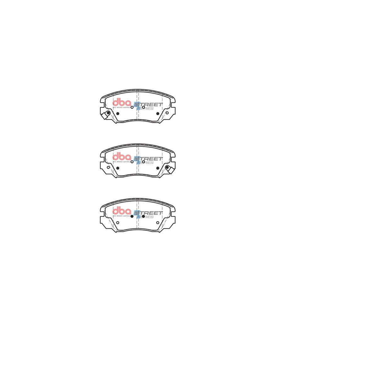 DBA Street Series Brake Pad Set Front DB2265SS