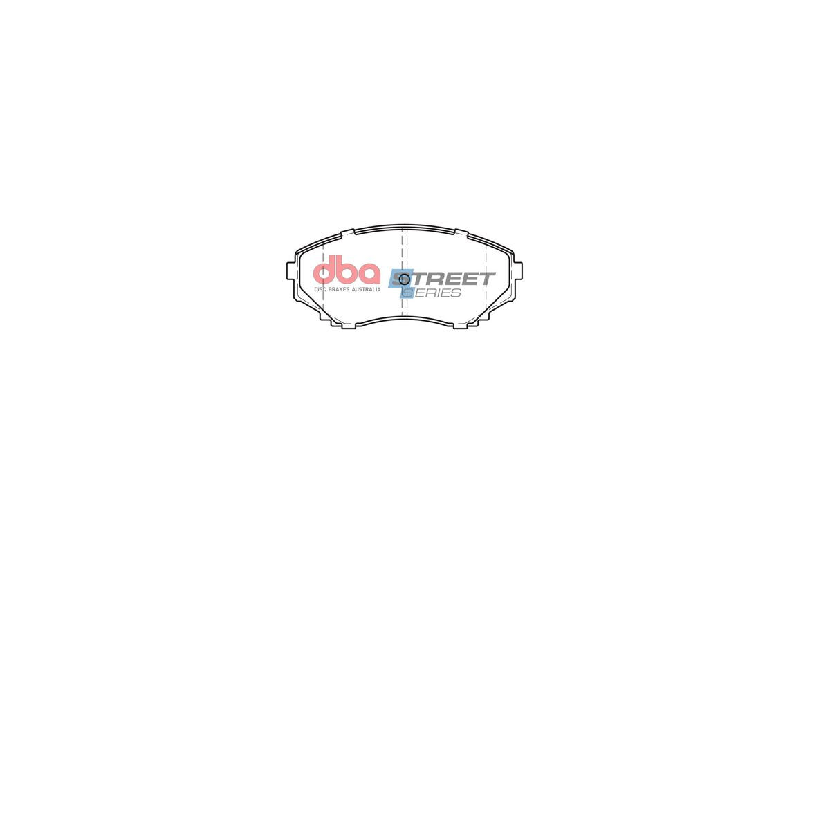 DBA Street Series Brake Pad Set Front DB1274SS