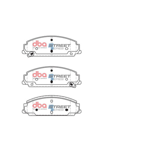 DBA Street Series Brake Pad Set Front DB2266SS