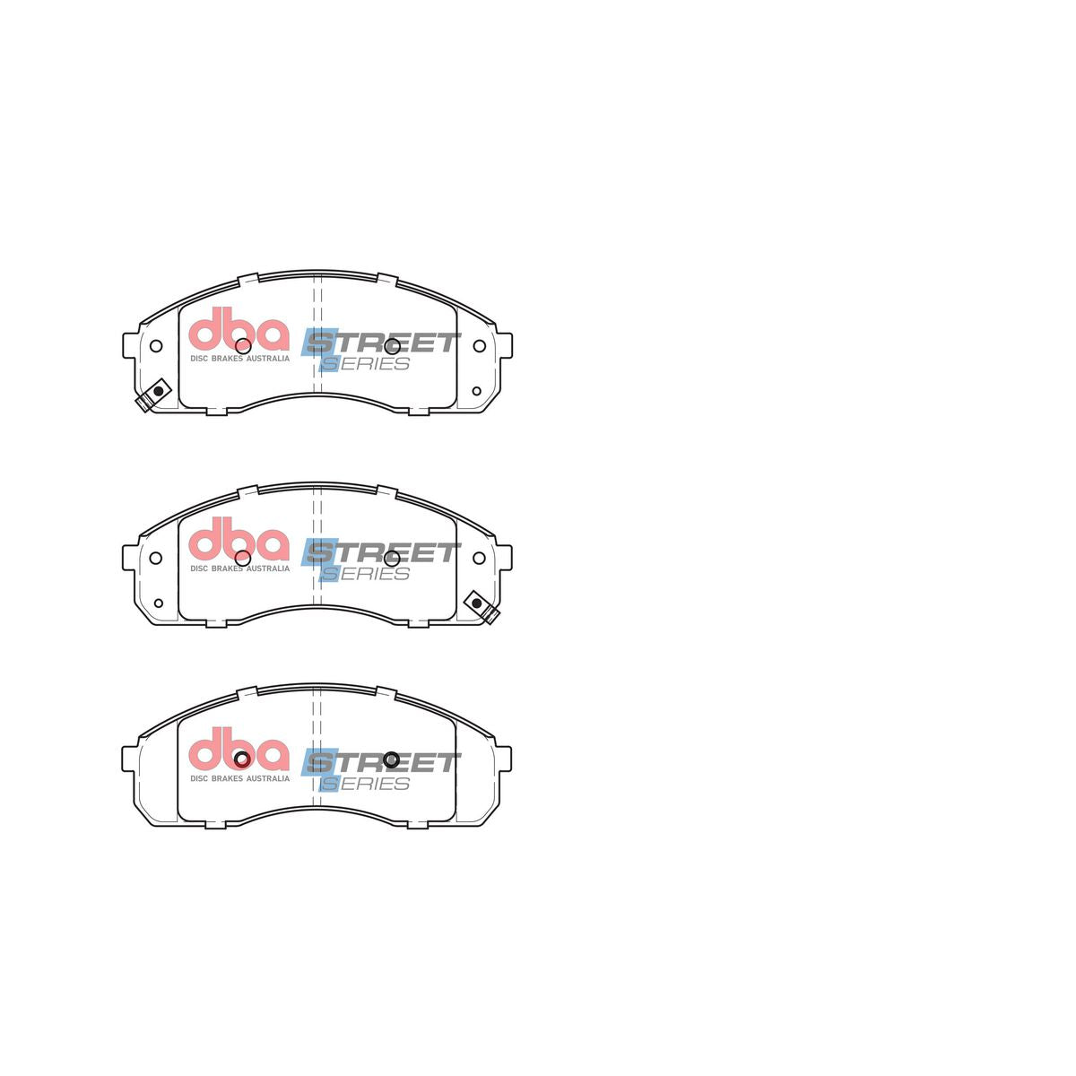 DBA Street Series Brake Pad Set Front DB1489SS