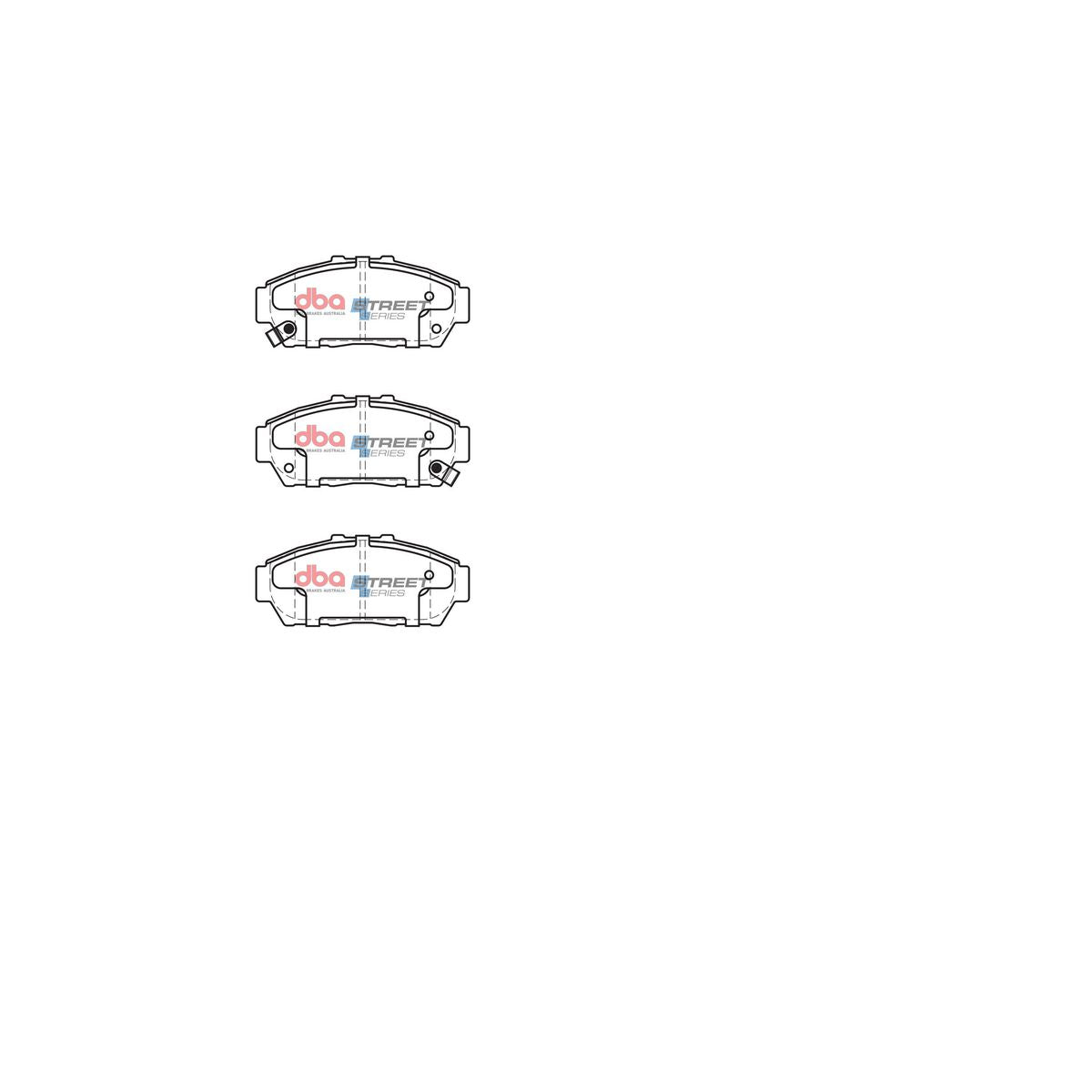 DBA Street Series Brake Pad Set Front DB1292SS