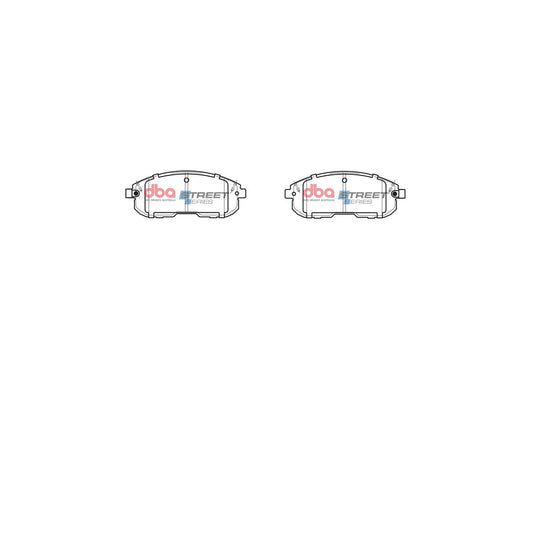 DBA Street Series Brake Pad Set Front DB1485SS