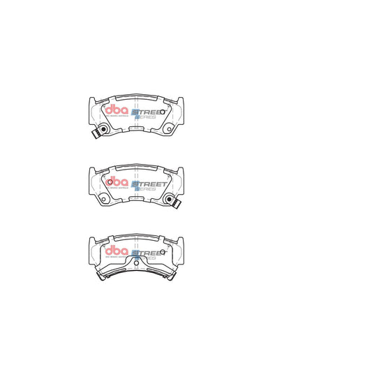 DBA Street Series Brake Pad Set Front DB1302SS