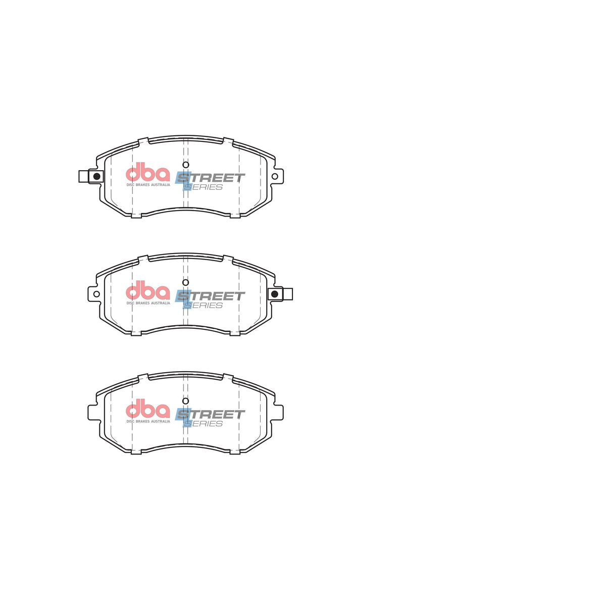 DBA Street Series Brake Pad Set Front DB1491SS