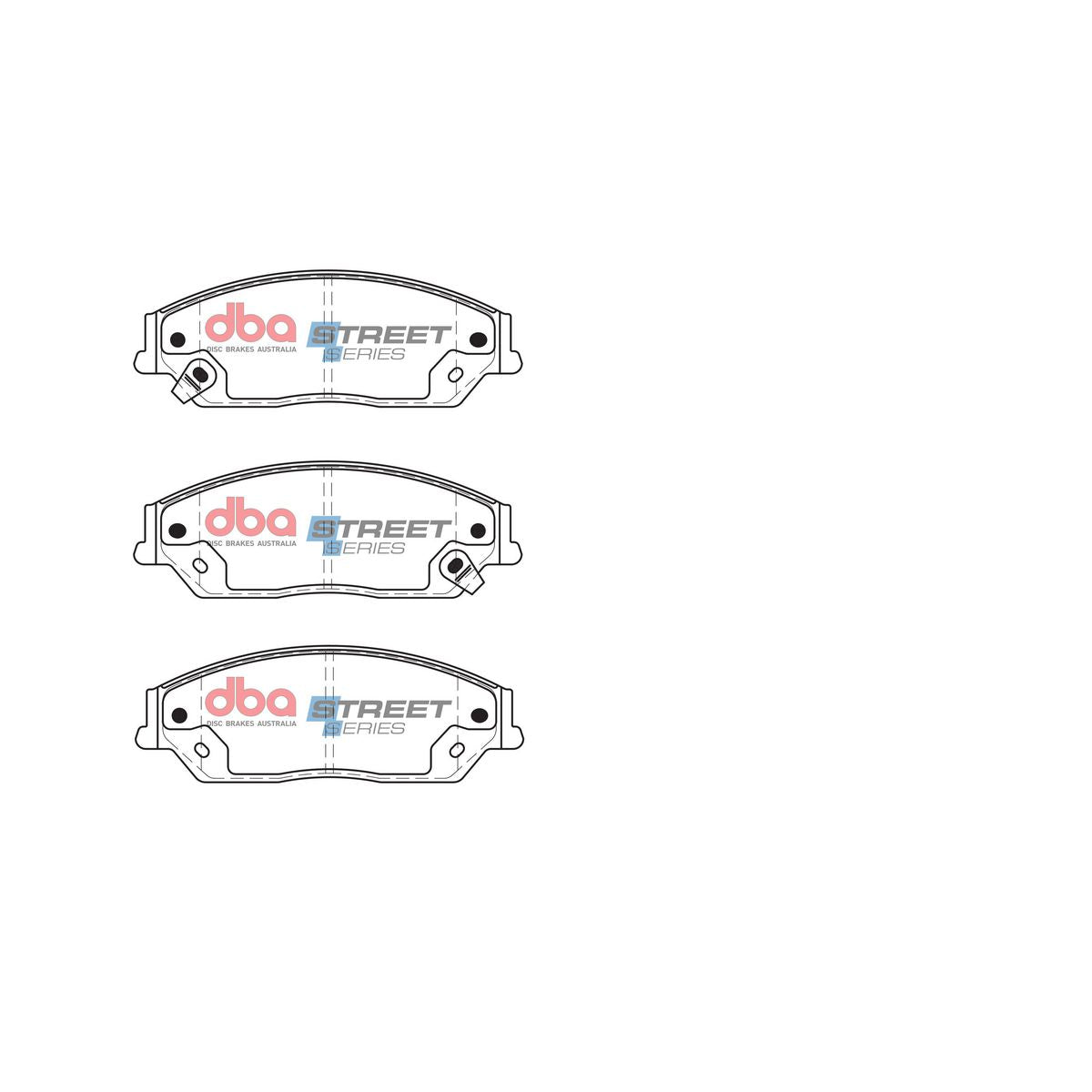 DBA Street Series Brake Pad Set Front DB2243SS