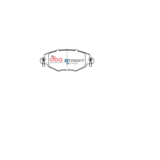 DBA Street Series Brake Pad Set Front DB1479SS