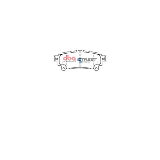 DBA Street Series Brake Pad Set Rear DB2245SS