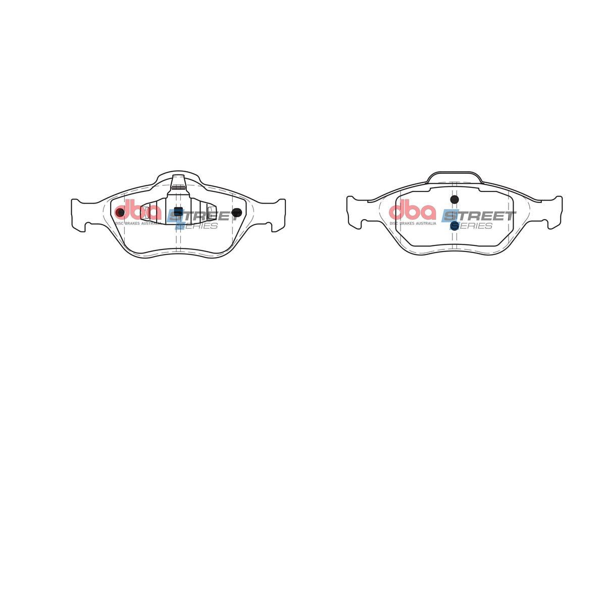DBA Street Series Brake Pad Set Front DB1724SS