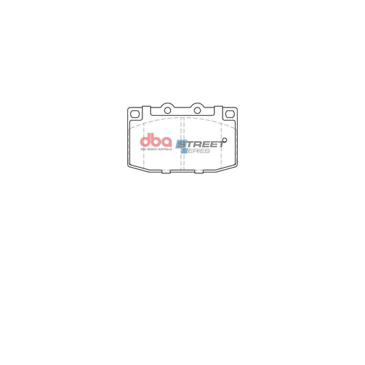 DBA Street Series Brake Pad Set Front DB416SS