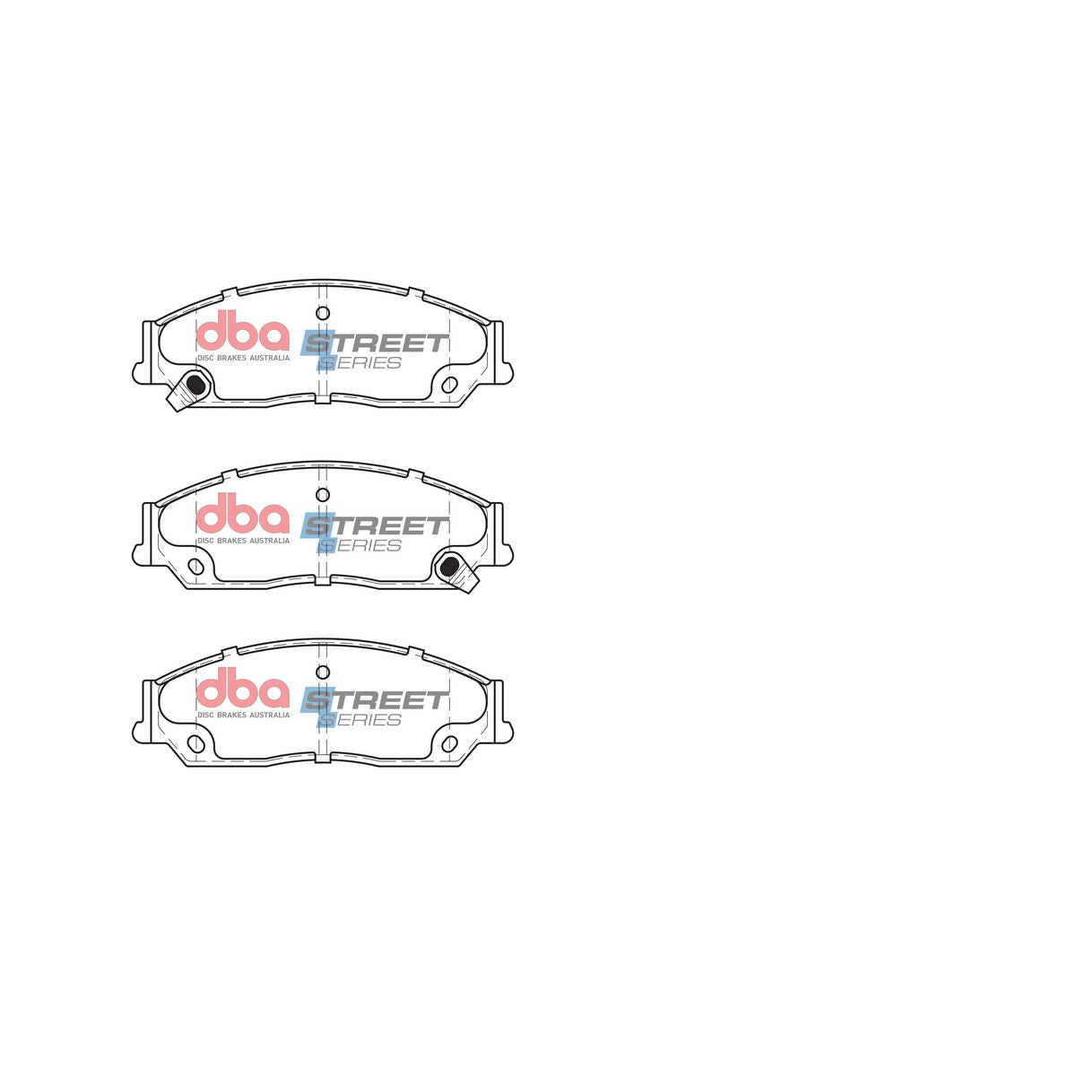 DBA Street Series Brake Pad Set Front DB1474SS