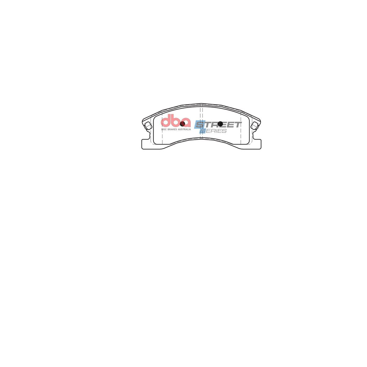 DBA Street Series Brake Pad Set Front DB1716SS