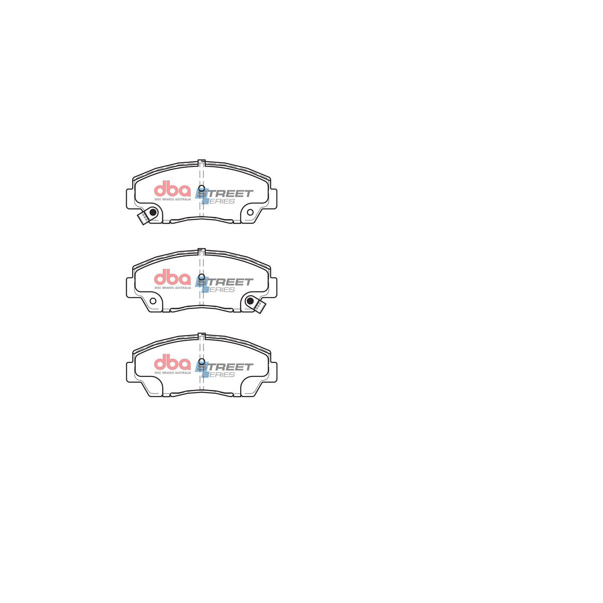 DBA Street Series Brake Pad Set Front DB409SS