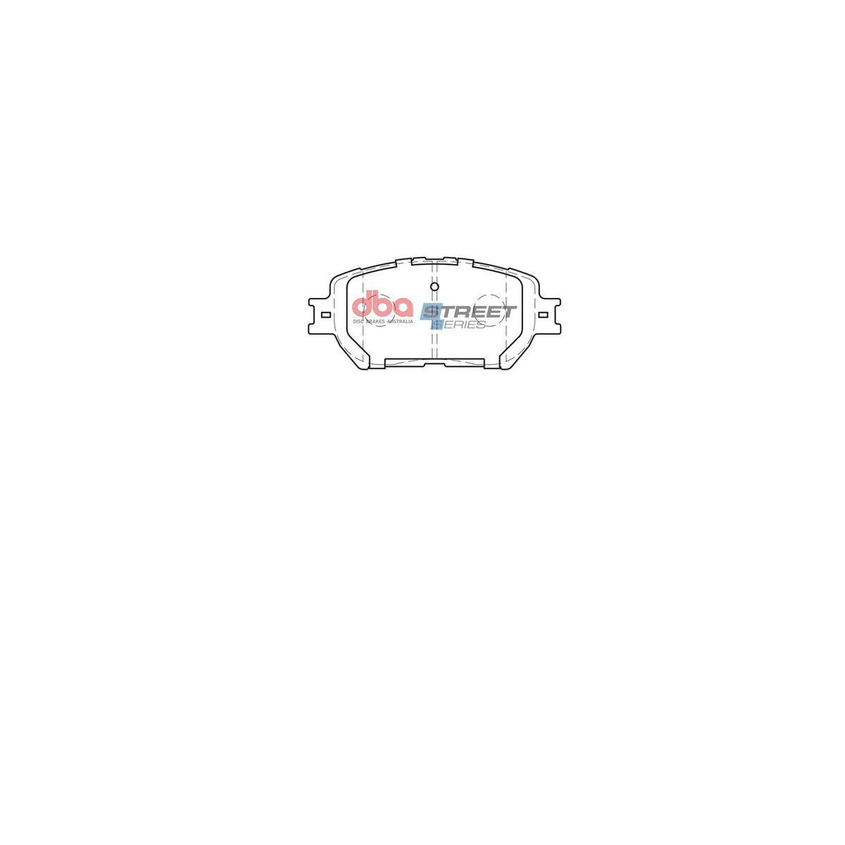 DBA Street Series Brake Pad Set Front DB1462SS