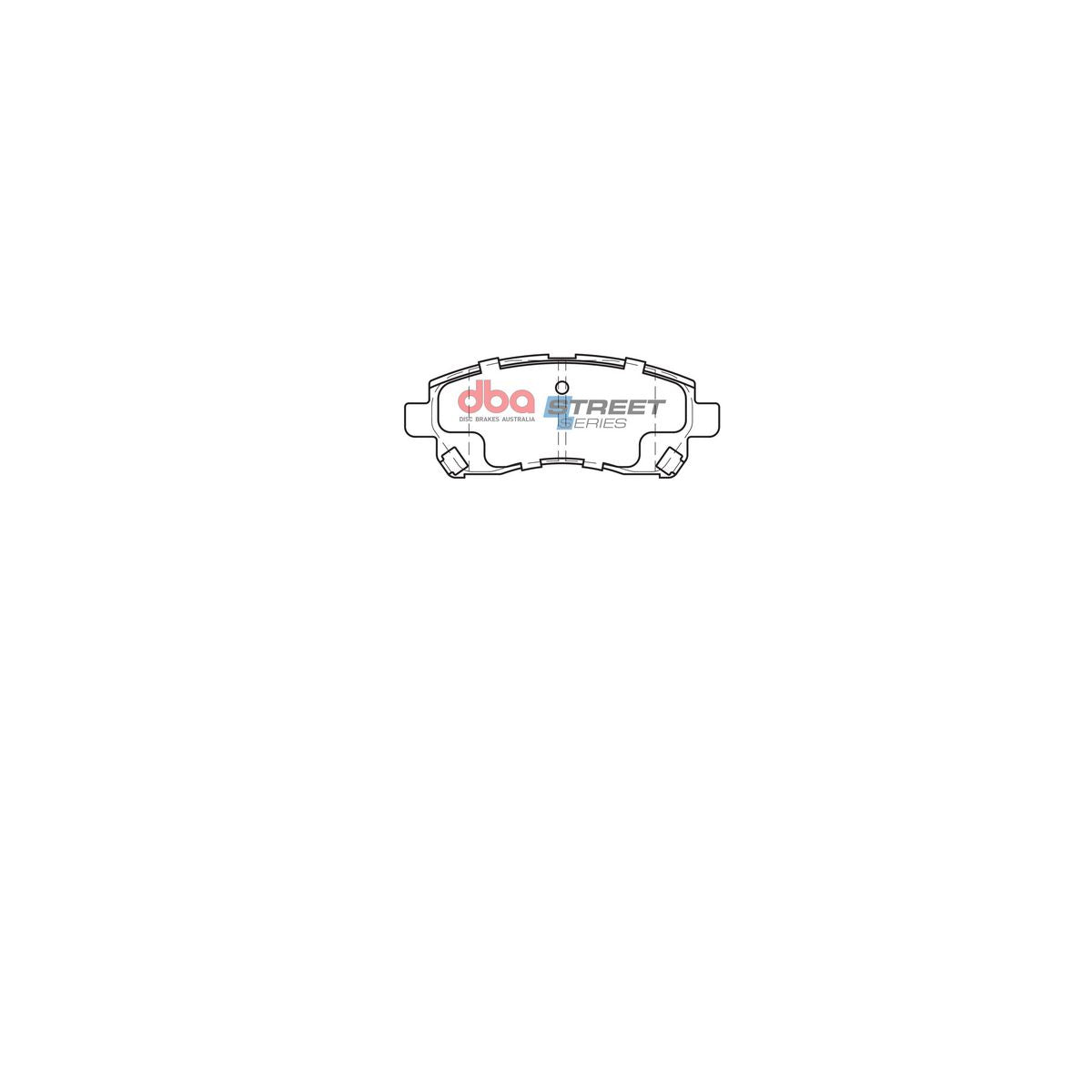 DBA Street Series Brake Pad Set Front DB1460SS