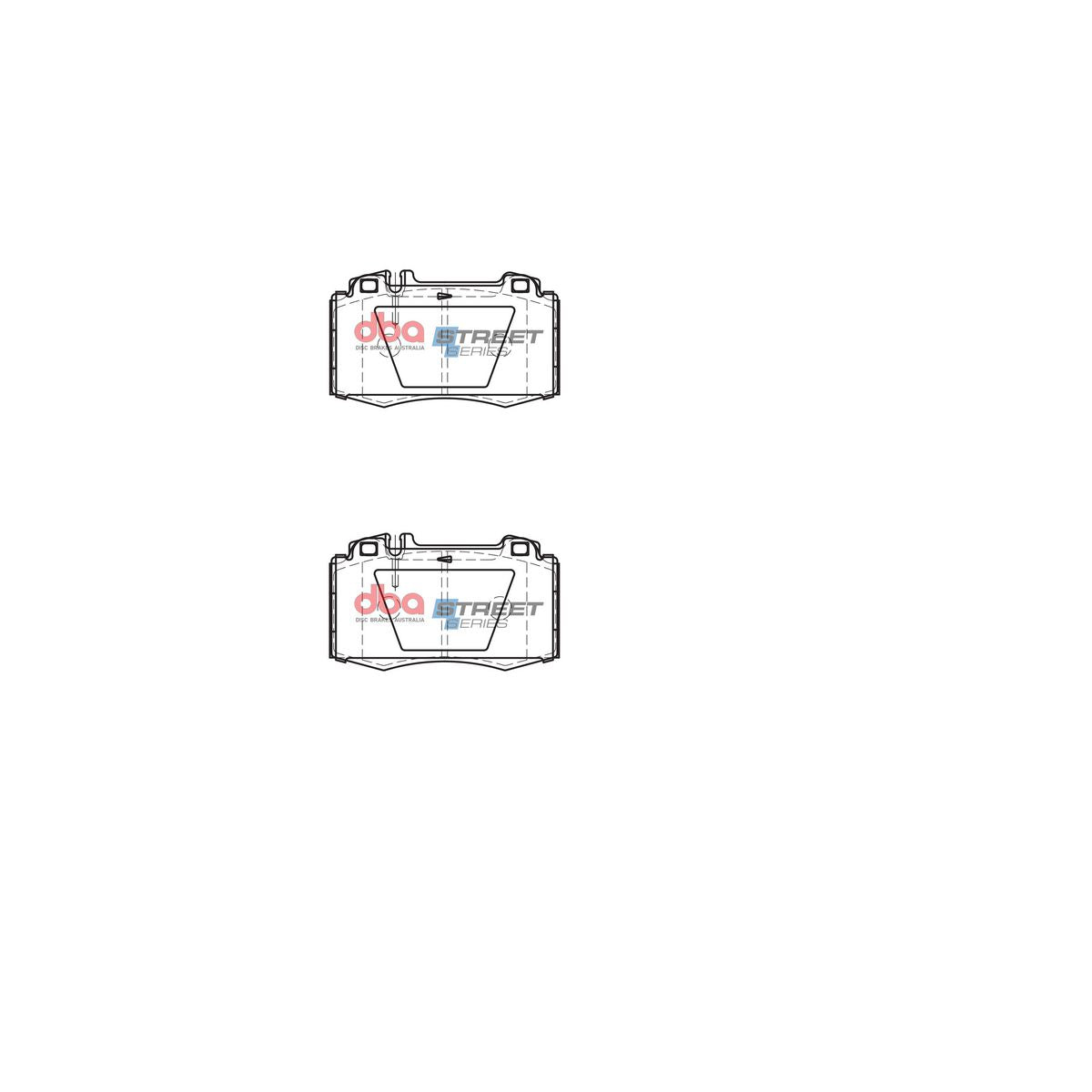 DBA Street Series Brake Pad Set Front DB1453SS