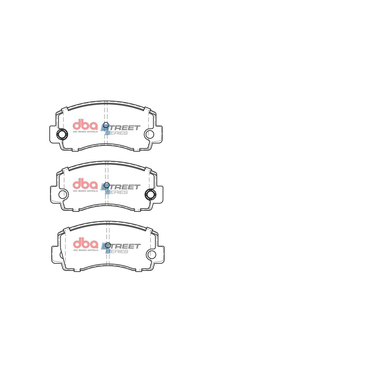 DBA Street Series Brake Pad Set Front DB170SS