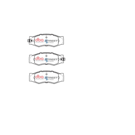 DBA Street Series Brake Pad Set Front DB382SS