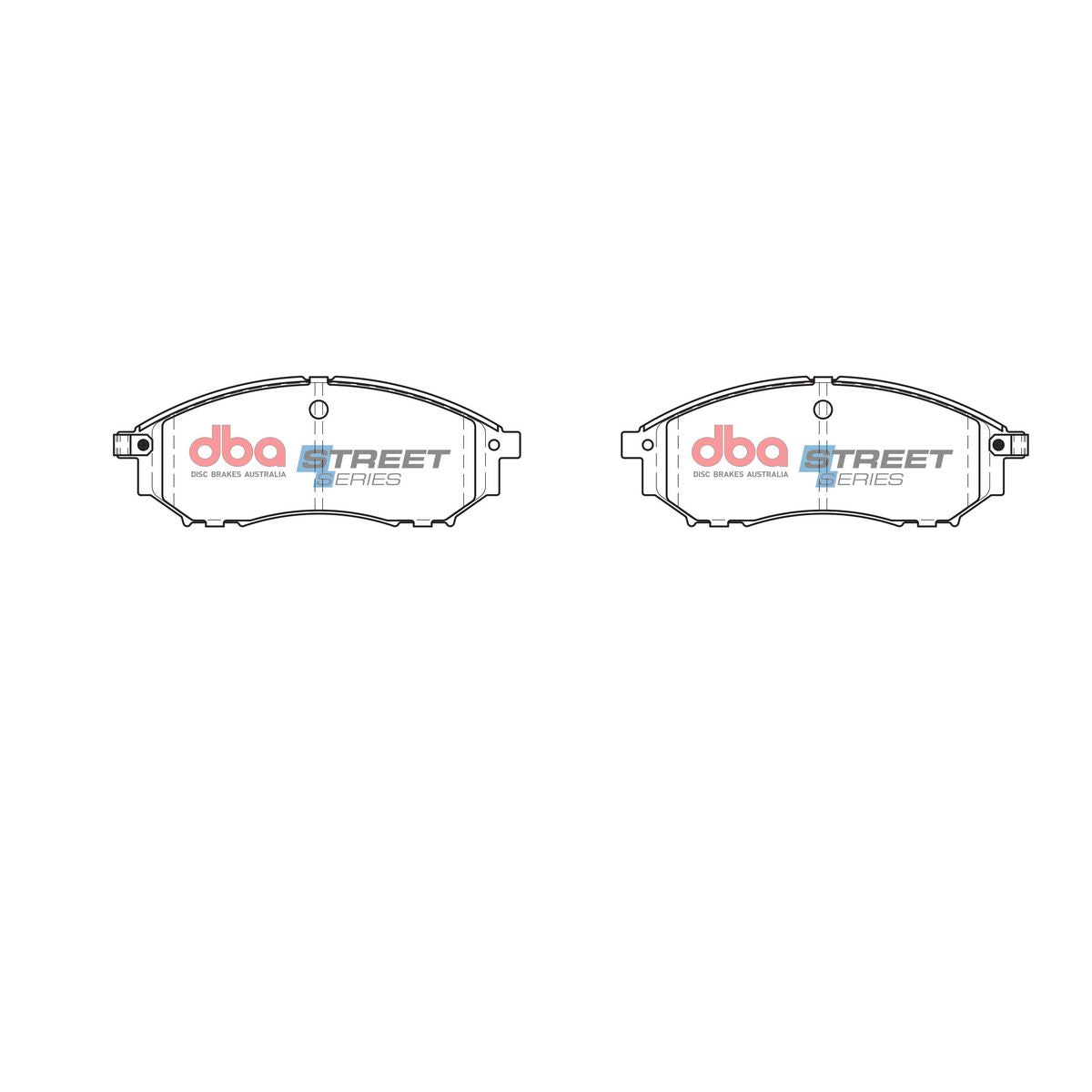 DBA Street Series Brake Pad Set Front DB1696SS