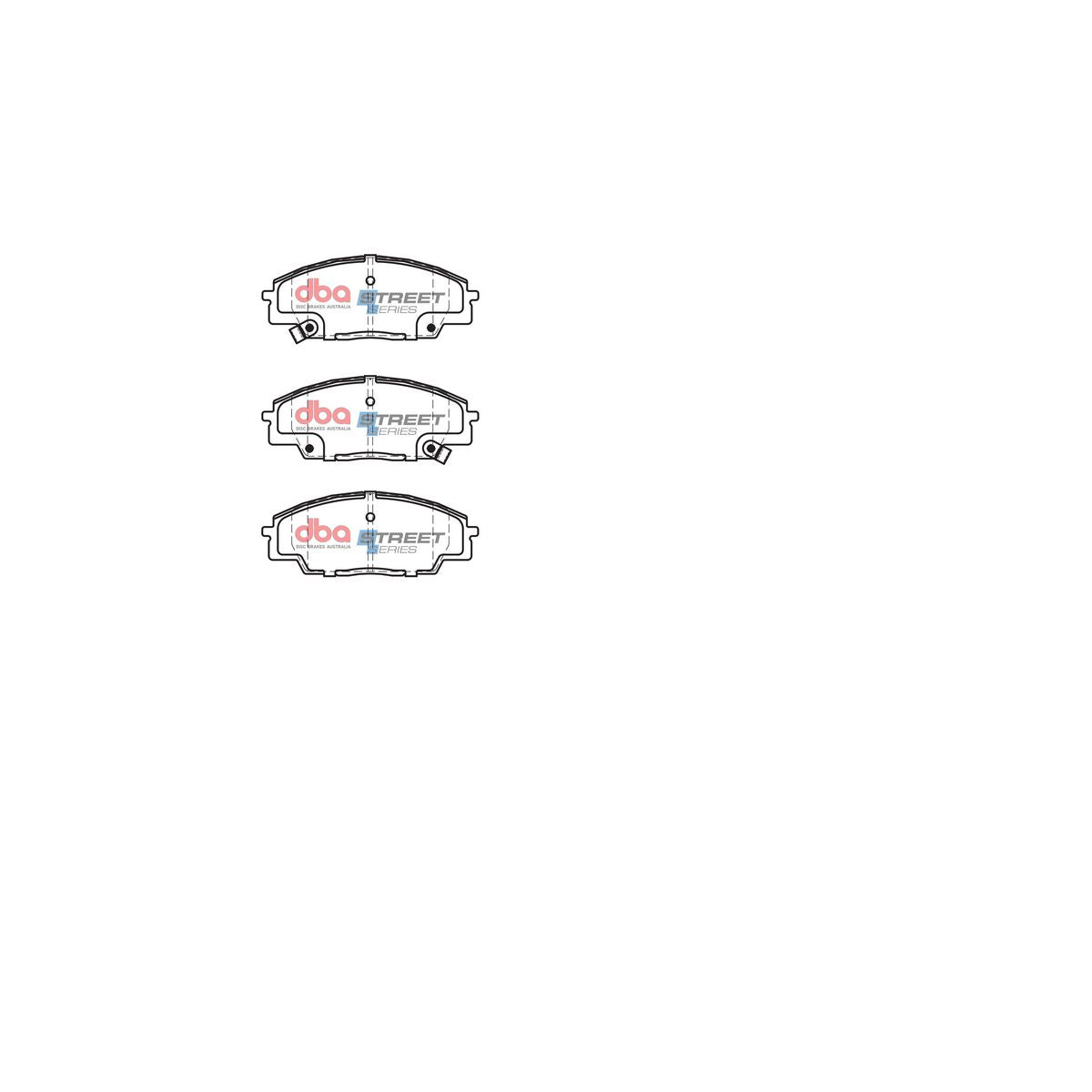 DBA Street Series Brake Pad Set Front DB1452SS