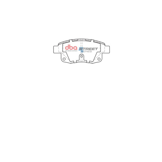 DBA Street Series Brake Pad Set Rear DB1968SS