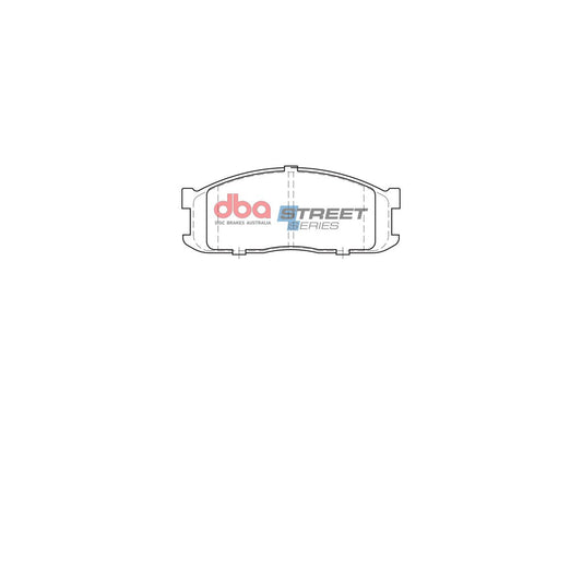 DBA Street Series Brake Pad Set Front DB388SS