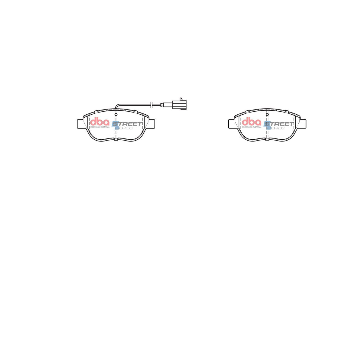DBA Street Series Brake Pad Set Front DB2219SS