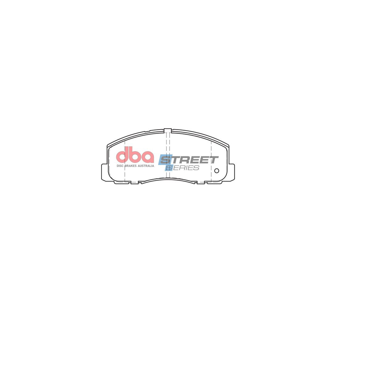DBA Street Series Brake Pad Set Front DB319SS