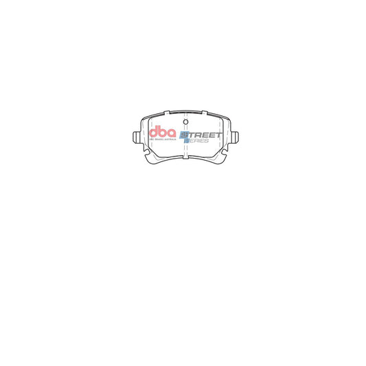 DBA Street Series Brake Pad Set Rear DB1956SS