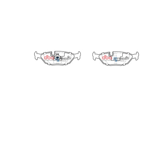 DBA Street Series Brake Pad Set Rear DB296SS