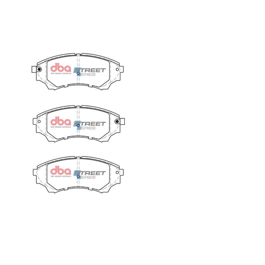 DBA Street Series Brake Pad Set Front DB1681SS