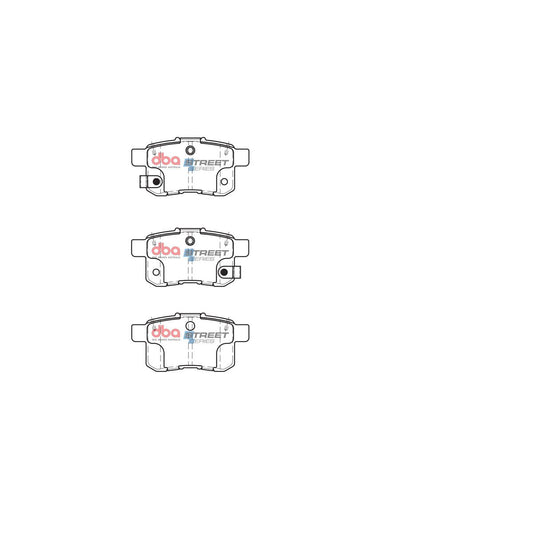 DBA Street Series Brake Pad Set Rear DB1953SS