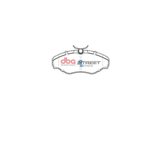 DBA Street Series Brake Pad Set Front DB1962SS