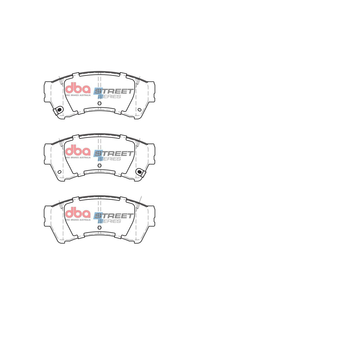DBA Street Series Brake Pad Set Front DB1942SS