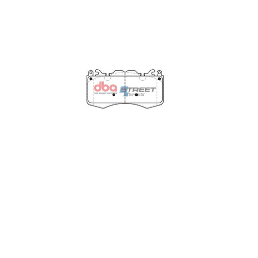 DBA Street Series Brake Pad Set Front DB2204SS