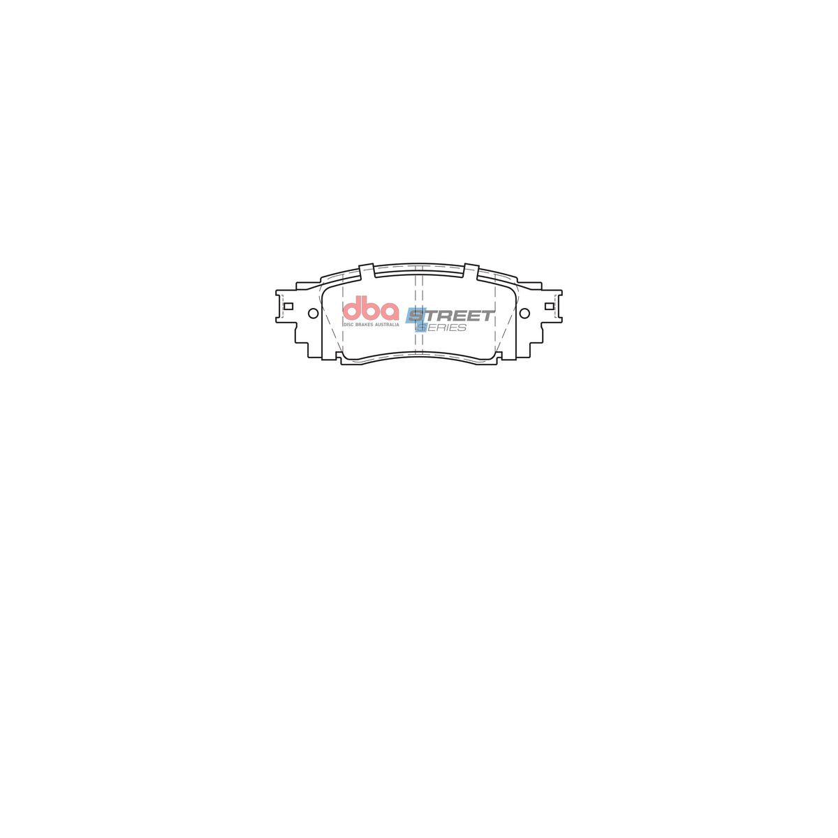 DBA Street Series Brake Pad Set DB2469SS
