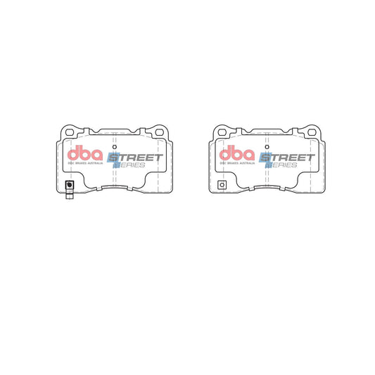 DBA Street Series Brake Pad Set Front DB1678SS