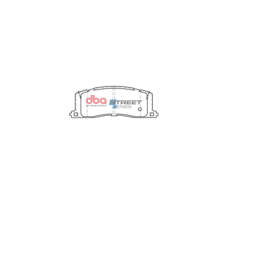 DBA Street Series Brake Pad Set Rear DB1213SS