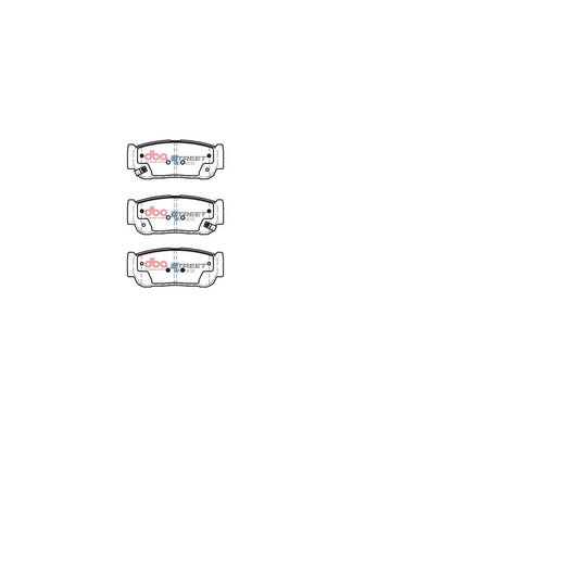DBA Street Series Brake Pad Set Rear DB1673SS
